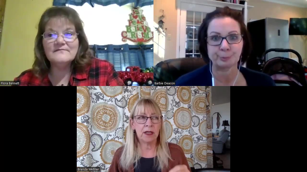 Two Friends and a Bible Interviews Brenda Weltner -Part 5 Dec. 16. 2023