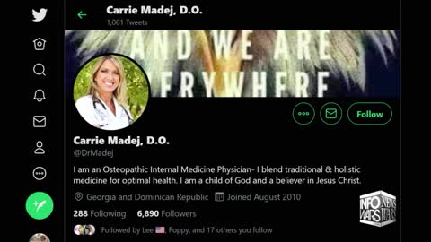 Dr Carrie Madej Video from December 2020