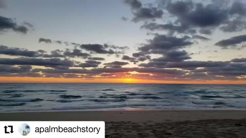 Palm Beach, Florida sunrise