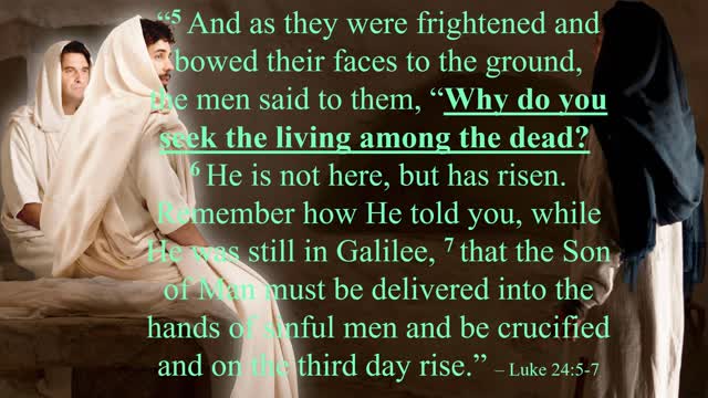 Matthew 27:55-66; 28 (Fear Not, He is Risen)