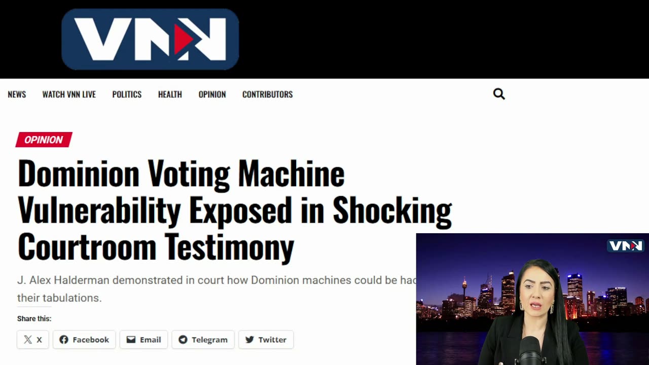 Shocking Courtroom Testimony Exposes Dominion Voting Machine Vulnerability