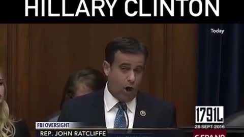 Evidence destroyed by HRC*