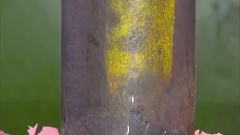 Hydraulic Press machine satisfying video