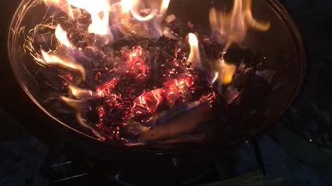 Evening Bonfire