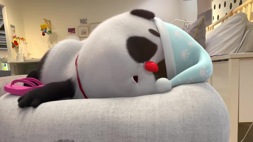 Get up, get up，hurry up！# panda funny anime