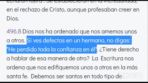 Sesión 122 - Cuando un hermano tiene ideas diferentes en doctrinas