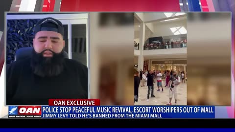 Police stop peaceful music revival, escort worshipers out of mall