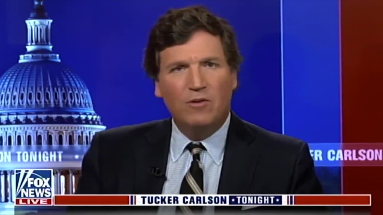 Tucker Carlson nails it.