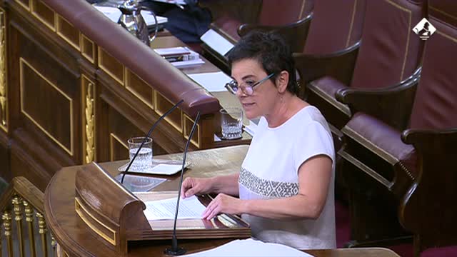 Debate estado Nación| Mertxe Aizpurua Arzallus reclama la "reparación" terroristas y asesinados