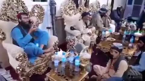 Taliban taking a break after taking over a US-backed warlord’s palace