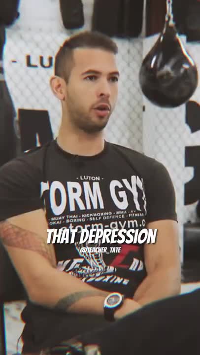 Andrew Tate RESEARCH! = DEPRESSION IS A LIE
