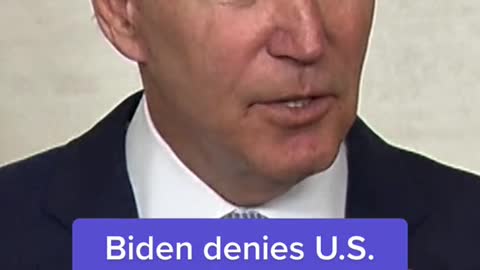 Biden denies U.S.economic recession