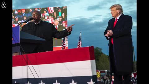 Former President Donald Trump attends rally in salem