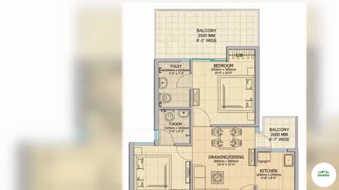 Gaur City 14th Avenue 2/3 BHK Greater Noida