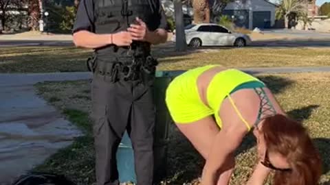 when she gets caught...