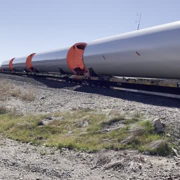 cojo watches wind turbine parts moving