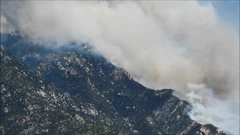 Bighorn Fire, near Tucson