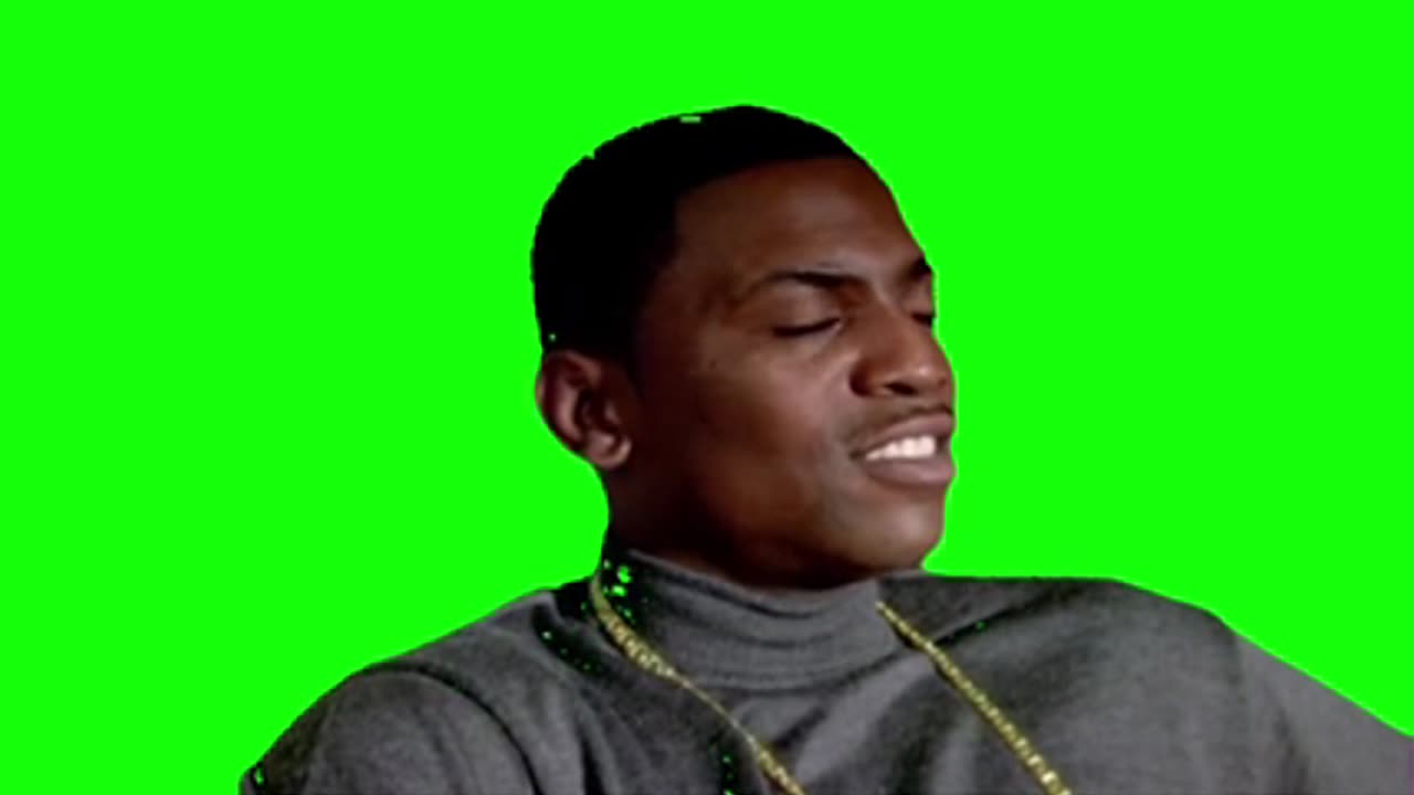 I love the hustle meme green screen