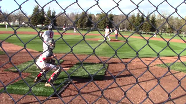 George Hitting and Pitching on 3/15/21