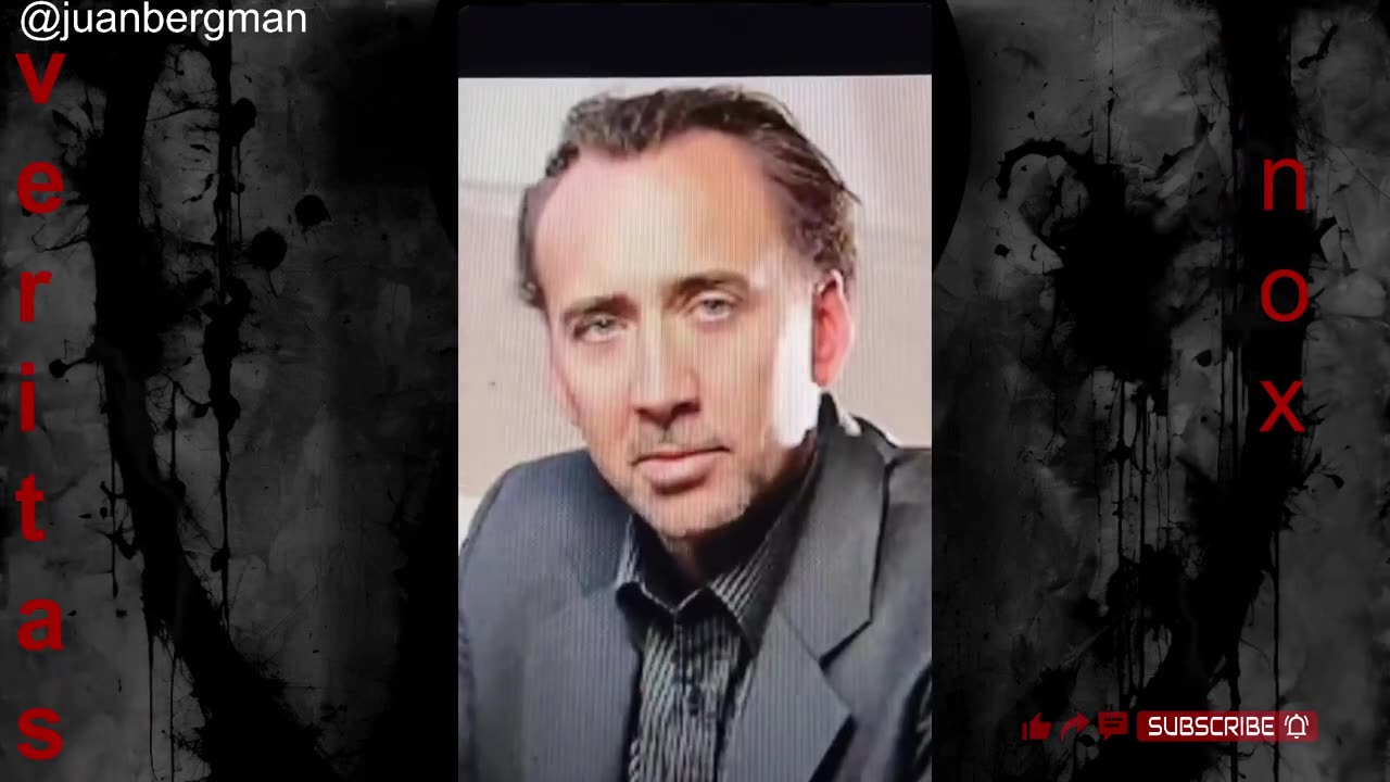 celebrities are not real (Bonus - Nick Cage)