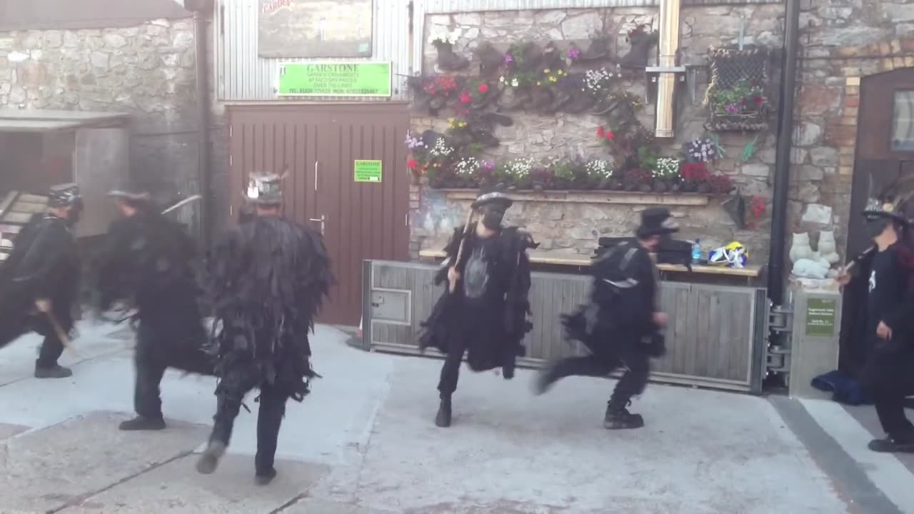 Beltane Border Morris - Haccombe - Ship Inn, Teignmouth - 13 June 2013