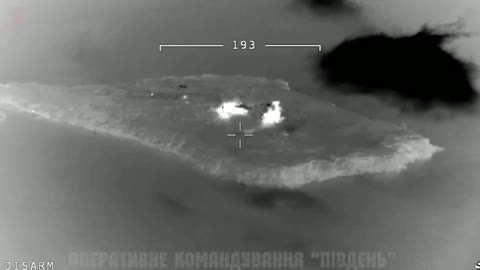 OK Pivden demonstrated new strikes by the Armed Forces against the Russians on Zmiiny