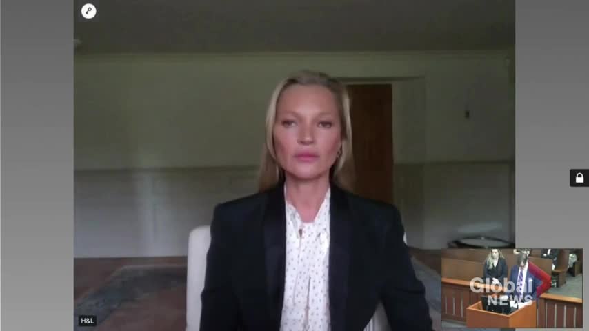 Kate Moss testifies Johnny Depp "never" pushed her down any stairs