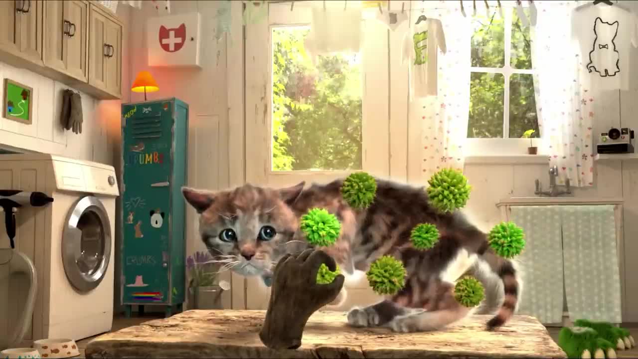 El GATO En La VIDA REAL, Little Kitten My Favorite Cat, ¡GATO ENFERMO!