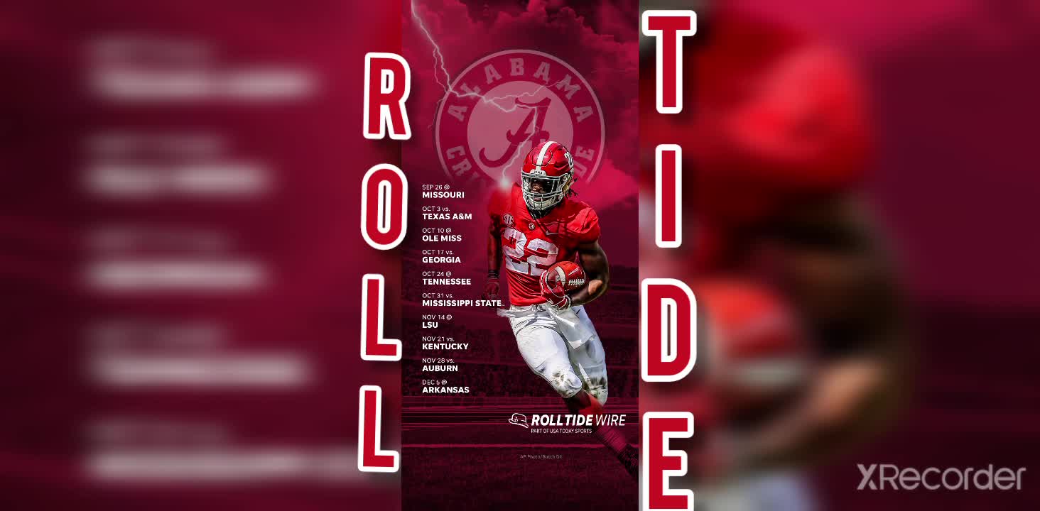 ROLL TIDE 2020