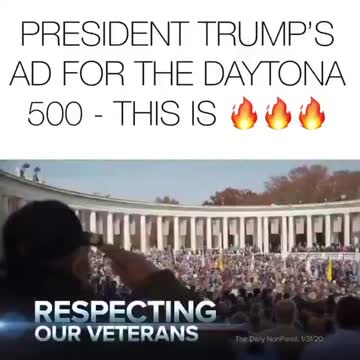 Trump Daytona 500 ad