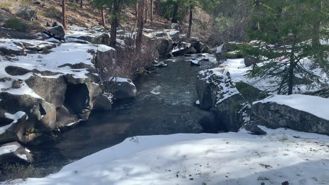 Overlooking Rocky Whychus Creek Canyon – Central Oregon