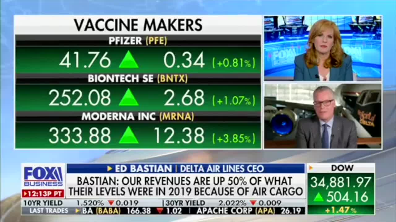 Delta Air CEO won't force employees to get vaccinated