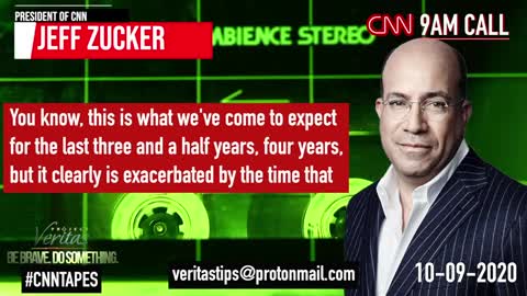 #CNNTapes CNN President Jeff Zucker BLASTS