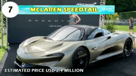 Top 10 expensive cars