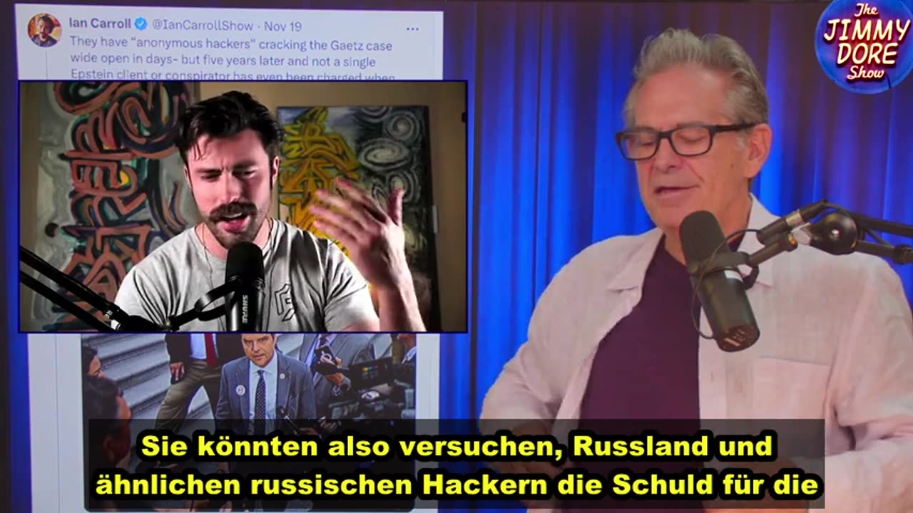 „Eine ausländische Regierung tötete Epstein!“ - Matt Gaetz (Interview mit Ian Carroll)