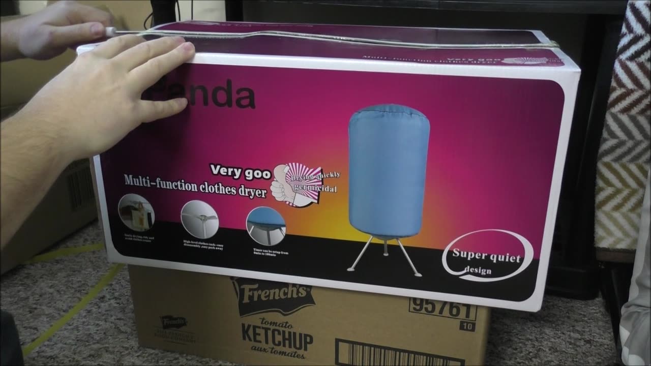 Free Standing Panda Clothes Dryer