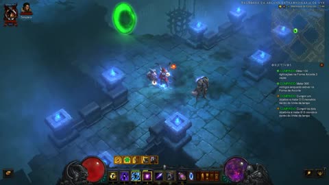 Diablo 3 - Temporada 20 Masmorra Arcanista Set Vyr