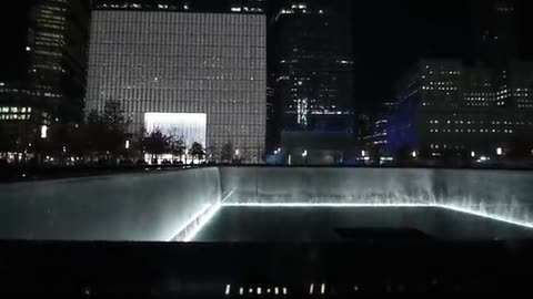 MY FOUND A COOL WATERFALL AT NIGHT SHOW VIDEO FROM Creative Commons HD