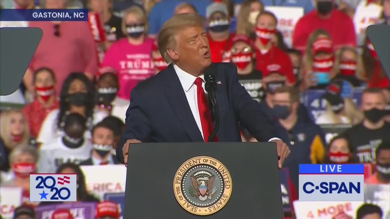 Crowd ERUPTS As Trump Calls Adam Schiff a "Watermelon Head"