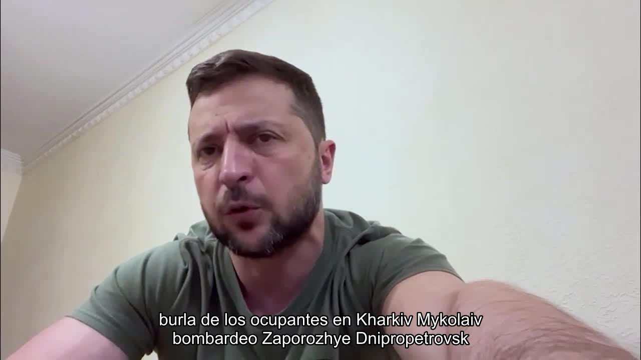 Zelensky reaccionó a las huelgas cerca de la ZNPP. Rusia pagará por todo.