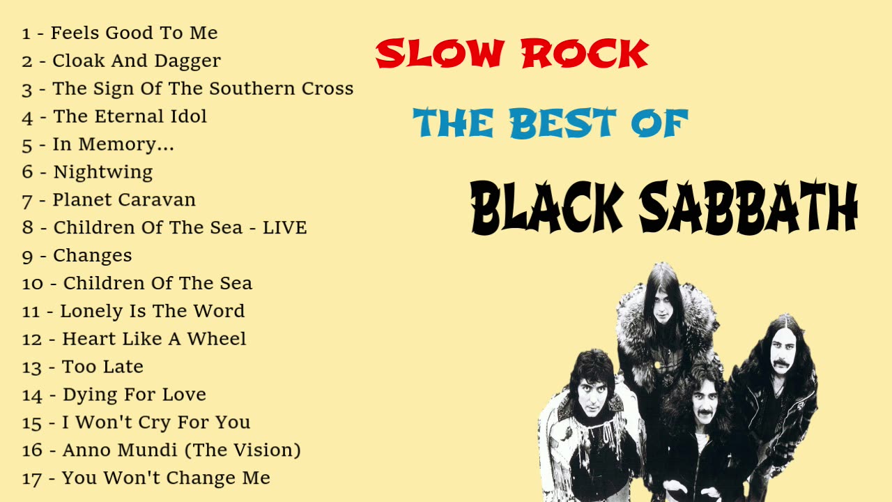 BLACK SABBATH - SLOW ROCK - THE BEST OF