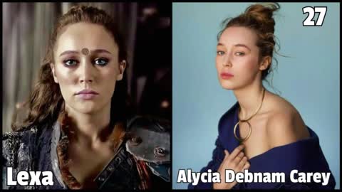 THE 100 TV SHOW CAST THEN AND NOW WITH REAL NAMES AND AGE