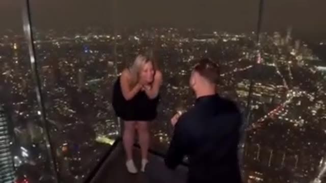 a romantic proposal