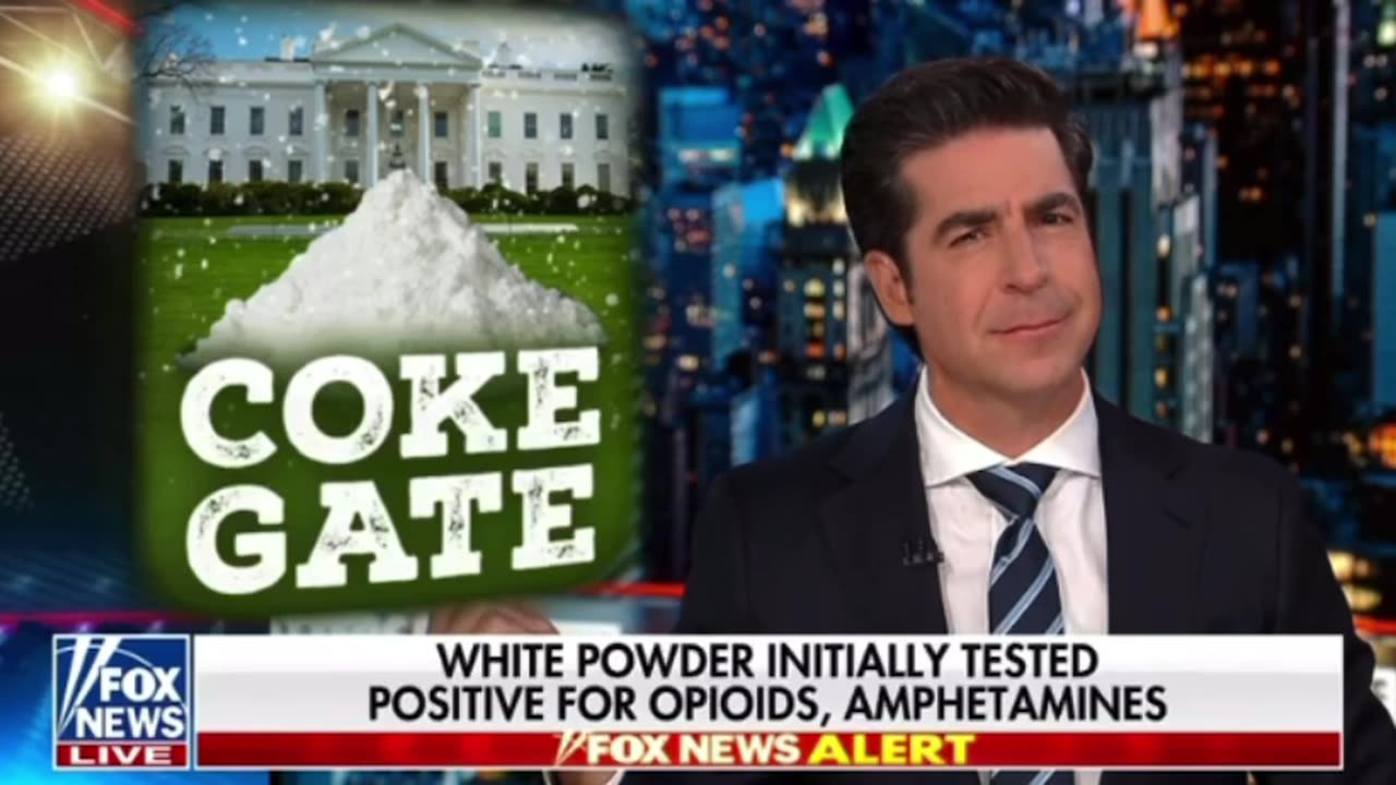 Jesse Watters got his FOIA request back, and nothing adds up at all. #CocaineGate.