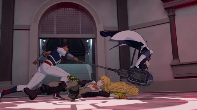 RWBY - RWBY vs AceOps! (Full Fight Clip)