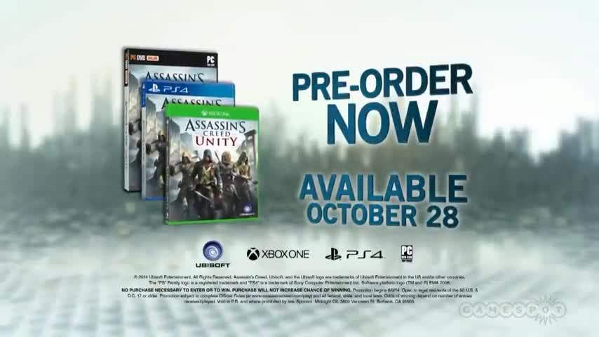 Assassin's Creed Unity - Elise Reveal Trailer.