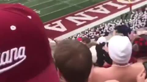 Turns out the guys stripping at the Indiana game are also based af