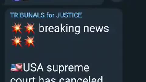 USA Supreme Court has CANCELLED Universal Vaccination in the USA