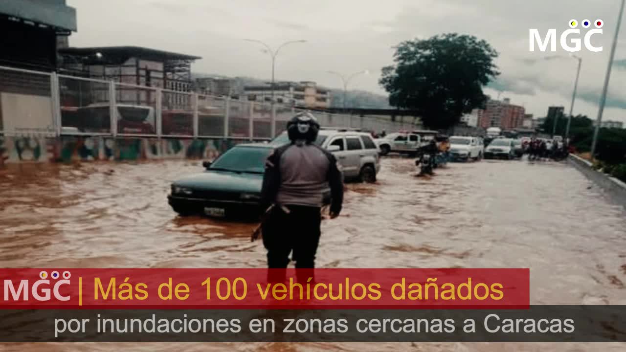 🚨ÚLTIMA HORA🔥 Más de 100 vehículos dañados por inundaciones en zonas cercanas a Caracas