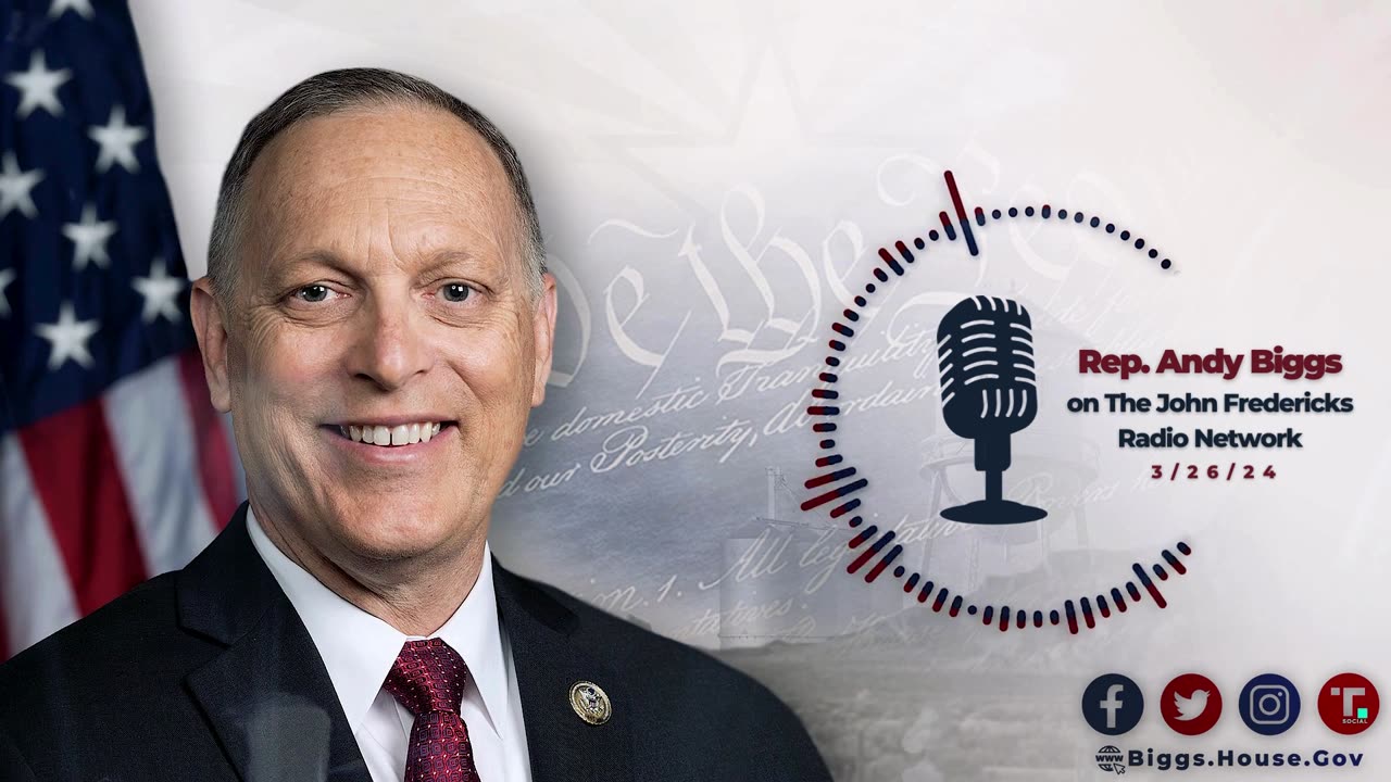 Rep. Biggs: The House Should Have Forced a Temporary Pause in Federal Spending